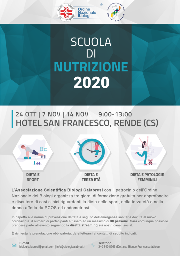 Scuola di Nutrizione 2020